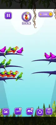 Color Bird Sort Puzzle Games android App screenshot 0