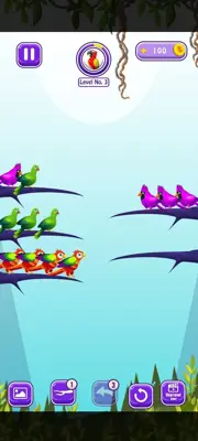 Color Bird Sort Puzzle Games android App screenshot 1