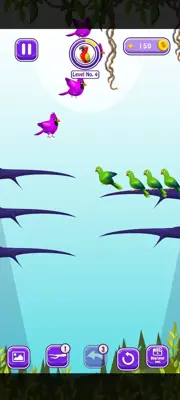 Color Bird Sort Puzzle Games android App screenshot 2