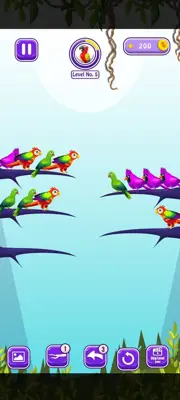 Color Bird Sort Puzzle Games android App screenshot 3