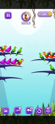 Color Bird Sort Puzzle Games android App screenshot 5